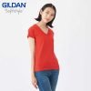 Gildan 63V00L SoftStyle Ladies V-Neck T-Shirt