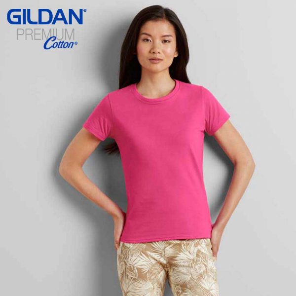 Gildan 76000L Premium Cotton Ladies T-Shirt
