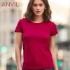 ANVIL 880L Ladies Lightweight Combed Ring Spun T-Shirt