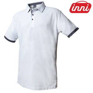 INNIMR 1NH09 Two-Tone Pique Dry-Fit Polo