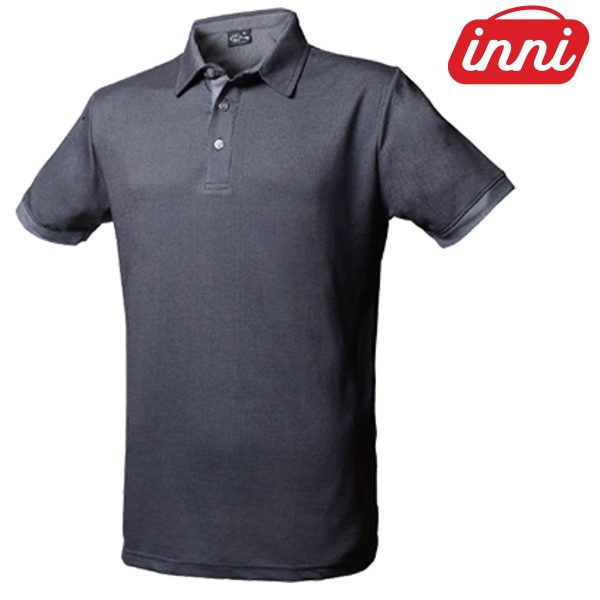 INNIMR 1NH09 Two-Tone Pique Dry-Fit Polo