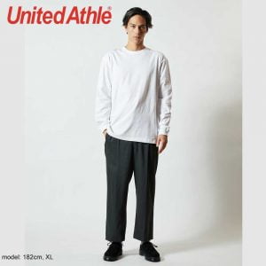 United Athle 5011-01 5.6oz Long Sleeve Cotton Tee
