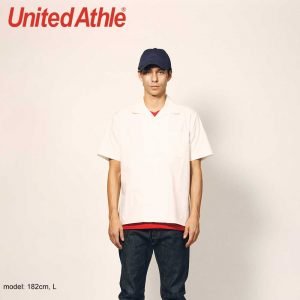 United Athle 1759-01 T/C Short Sleeve Pocket Shirt