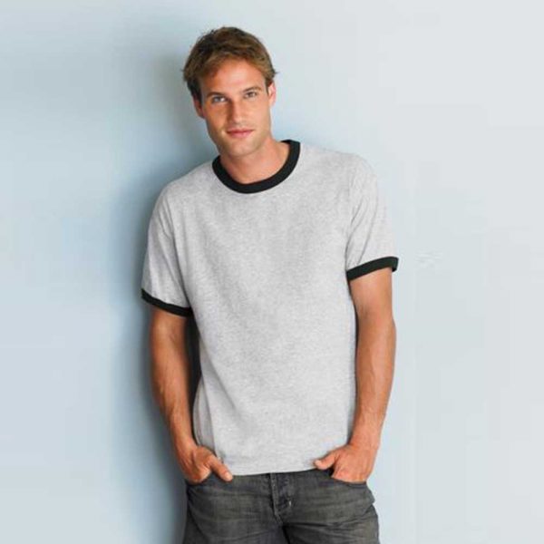 Gildan 2600 Ultra Cotton Adult Ringer T-Shirt (US Size)