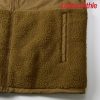 United Athle 7495-01 Sheepbore Fleece Stand Jacket - Coyote Brown