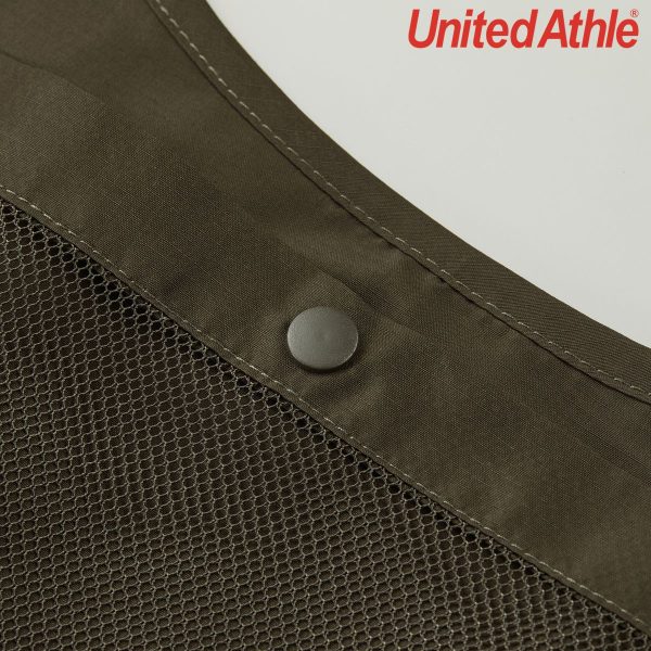 United Athle 1391-01 Recycled Polyester Ripstop Foldable Bag (with mesh pocket)