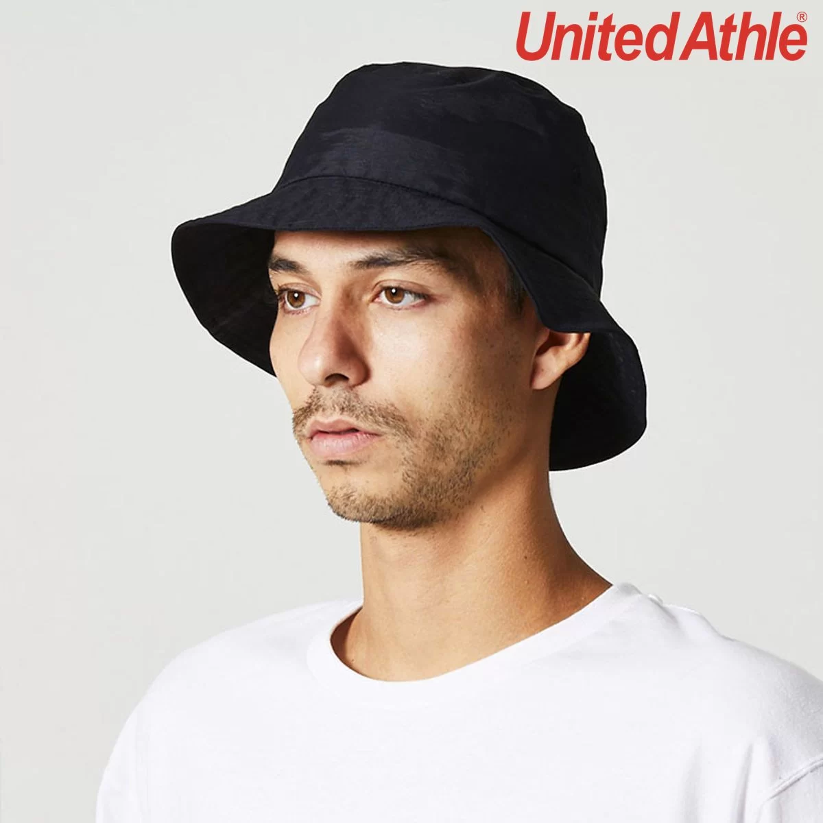 United Athle 9674-01 Nylon Bucket Hat 1 United Athle 9674-01 Nylon Bucket Hat