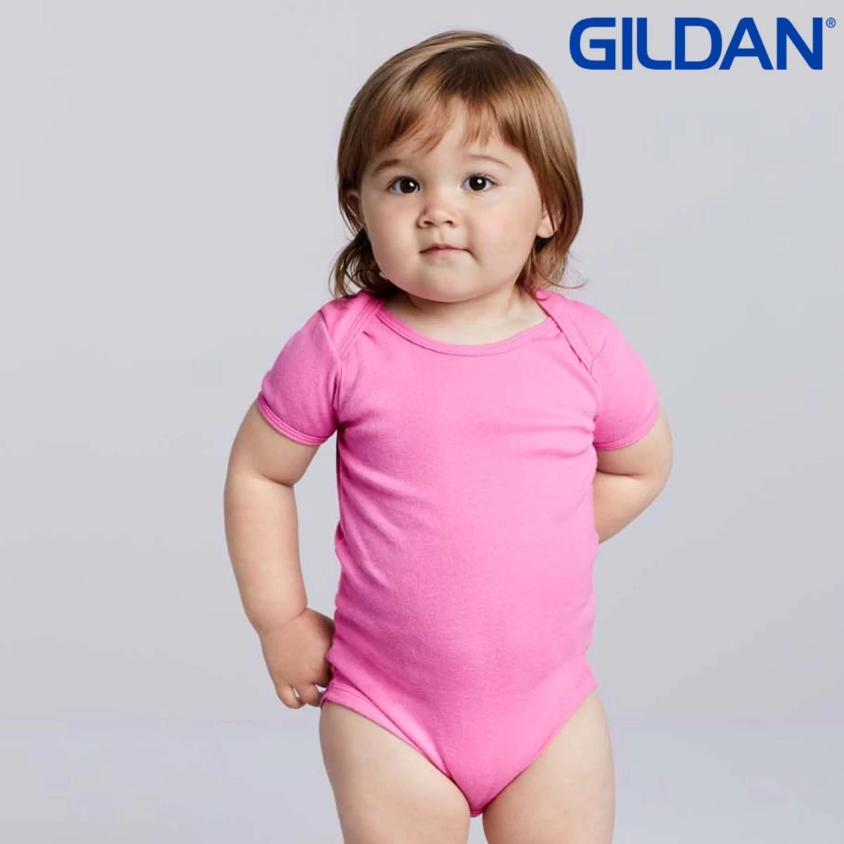 Gildan 64ZEE SoftStyle Baby Rompers 2 Gildan 64ZEE SoftStyle Baby Rompers