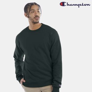 Champion S600 Powerblend Crewneck Sweatshirt - Forest Green