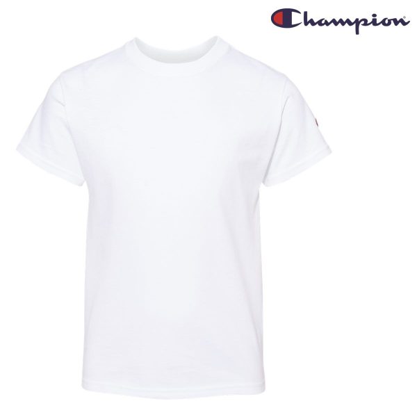 Champion T435 Youth Cotton Short Sleeve Tee (US Size)