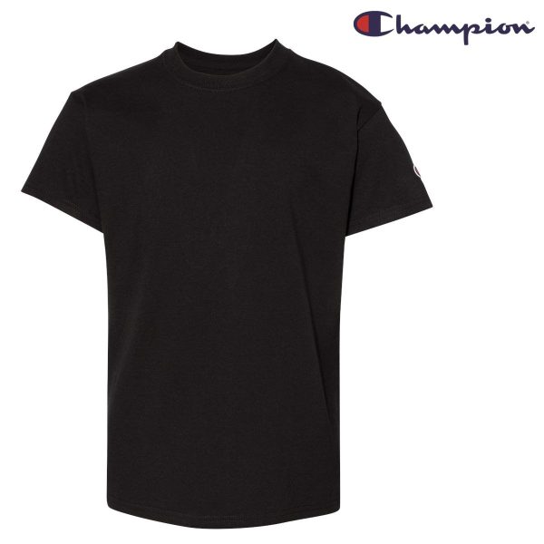 Champion T435 Youth Cotton Short Sleeve Tee (US Size)
