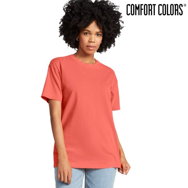 COMFORT COLORS 1717 Adult 6.1oz Ringspun Garment-Dyed T-Shirt (US Size)
