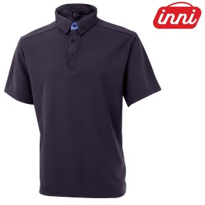 INNIMR 1NH07 4.9oz Cool Yarn Clip Oxford Polo Shirt (Unisex)