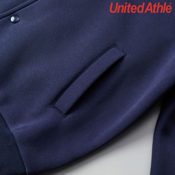 United Athle 5789-01 10.0oz T/C Loose Fit Baseball Jacket