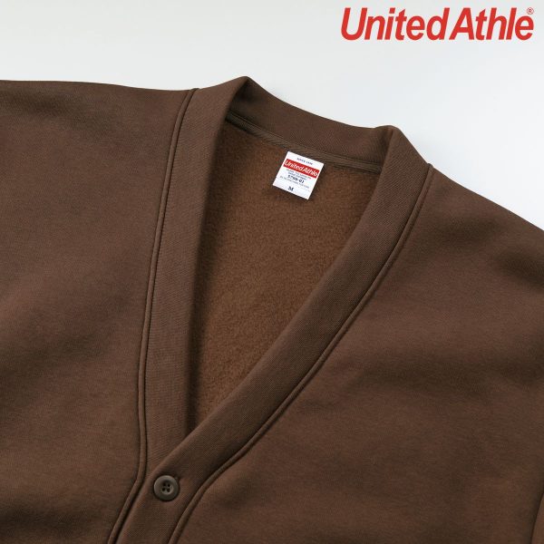 United Athle 5790-01 10.0oz T/C Loose Fit Sweat Cardigan