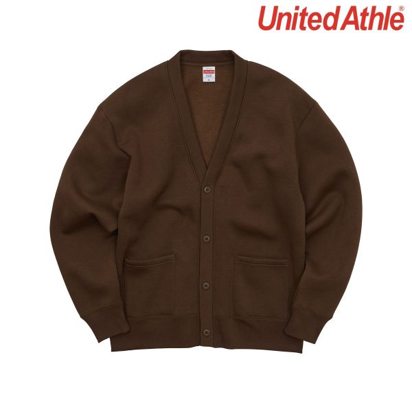 United Athle 5790-01 10.0oz T/C Loose Fit Sweat Cardigan