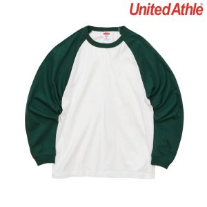 United Athle 5048-01 5.6 oz Raglan Long Sleeve Tee