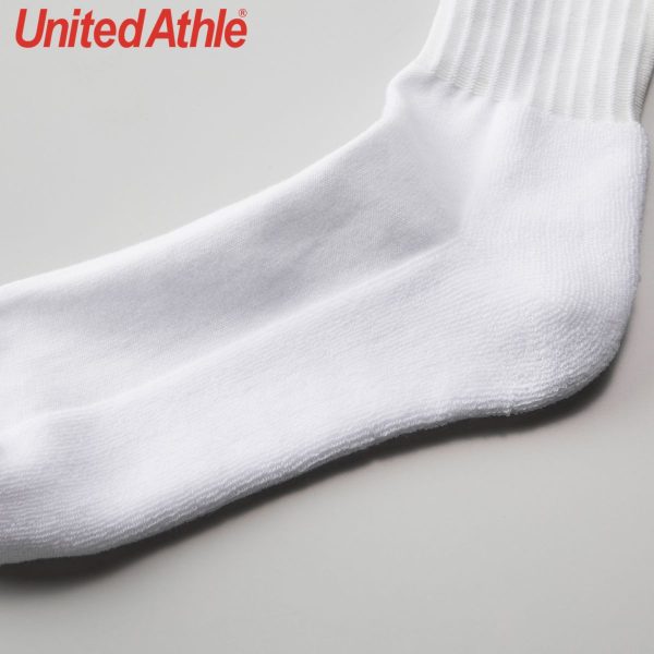 United Athle 9240-01 Crew Socks (3 Paris)