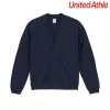 United Athle 4488-01 10.0oz Cotton Jersey Loose Fit Cardigan