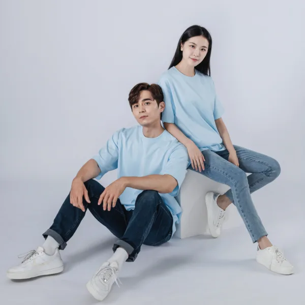 North Harbour 6240 7.1oz Heavyweight Oversized Dropped Shoulders Tee