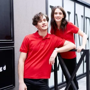 Blank King 1AC03 220g Cotton Polo Shirt