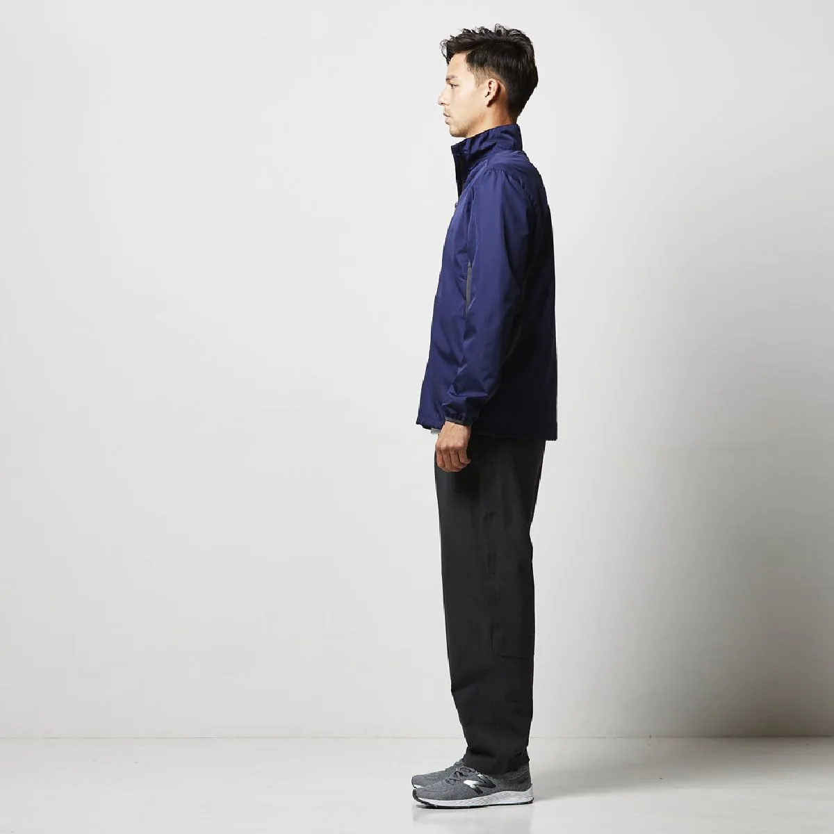 United Athle 7068-01 Lined Micro Ripstop Stand Jacket 3 United Athle 7068-01 Lined Micro Ripstop Stand Jacket - Image 3