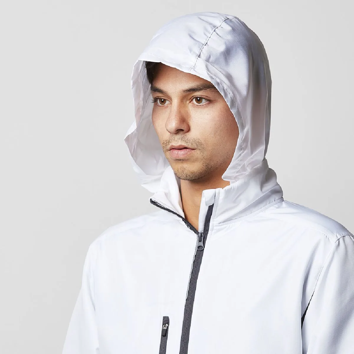 United Athle 7069-01 Lined Micro Ripstop Hooded Jacket 2 United Athle 7069-01 Lined Micro Ripstop Hooded Jacket - Image 2