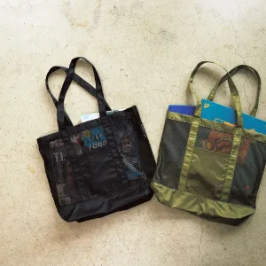 United Athle 1418-01 Light Nylon Ripstop Mesh Tote Bag