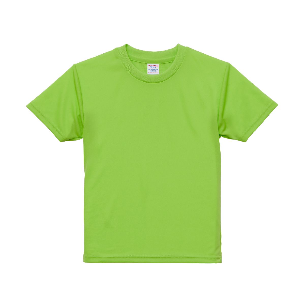 United Athle 5900-02 4.1oz Kids Dry Athletic T-shirt 11 United Athle 5900-02 Lime Green 0036 Size:160