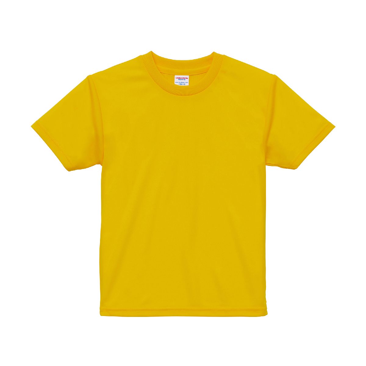 United Athle 5900-02 4.1oz Kids Dry Athletic T-shirt 7 United Athle 5900-02 Canary Yellow 0190 Size:160