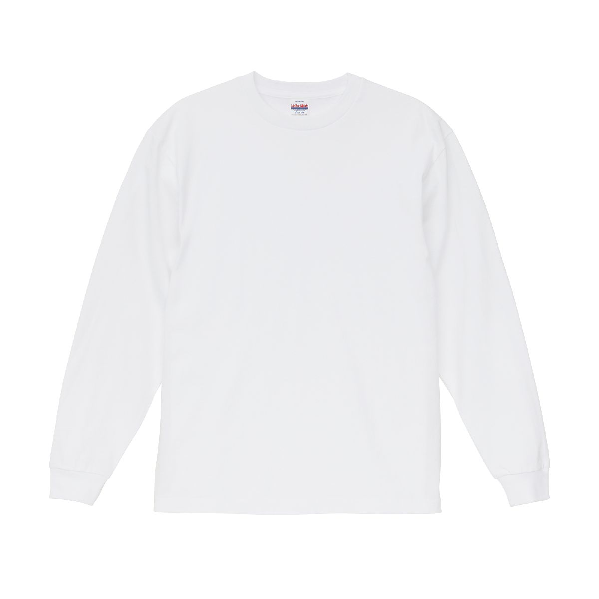 United Athle 4511-01 6oz Authentic Open-End Heavyweight L/S T-Shirt 4 United Athle 4511-01 White 0001 Size:2XL