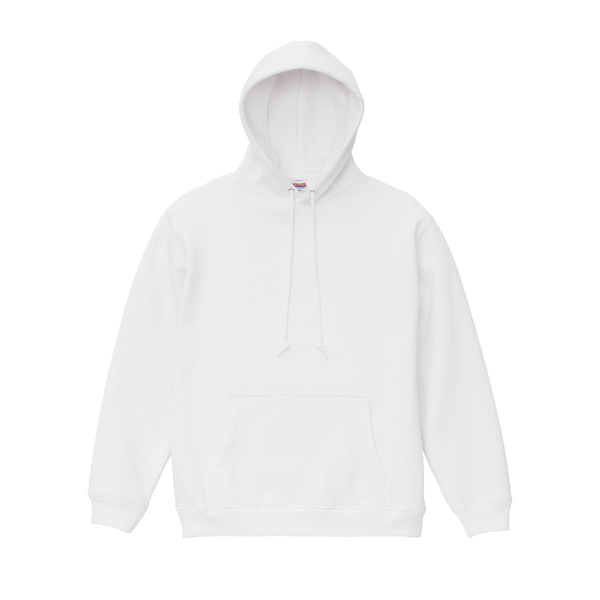 United Athle 5386-01 8.3oz T/C Soft Blend Brushed Fleece Pullover Hoodie 3 United Athle 5386-01 White 0001 Size:2XL