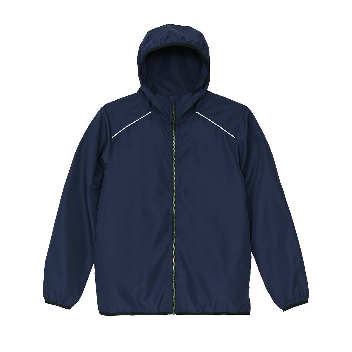 United Athle 7083-01 Eco-Shield Recycled Polyester Reflective FullZip Hoodie 3 United Athle 7083-01 Navy 0086 Size:2XL