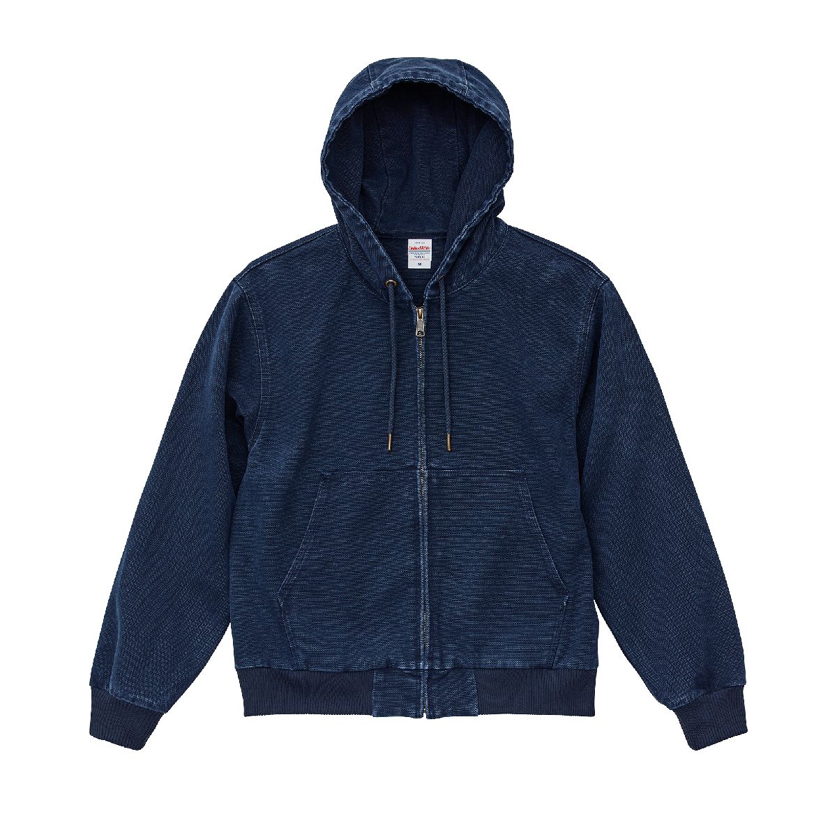 United Athle 7423-01 Duck Canvas Fade-Wash FullZip Hoodie 2 United Athle 7423-01 Faded Navy 0961 Size:XL