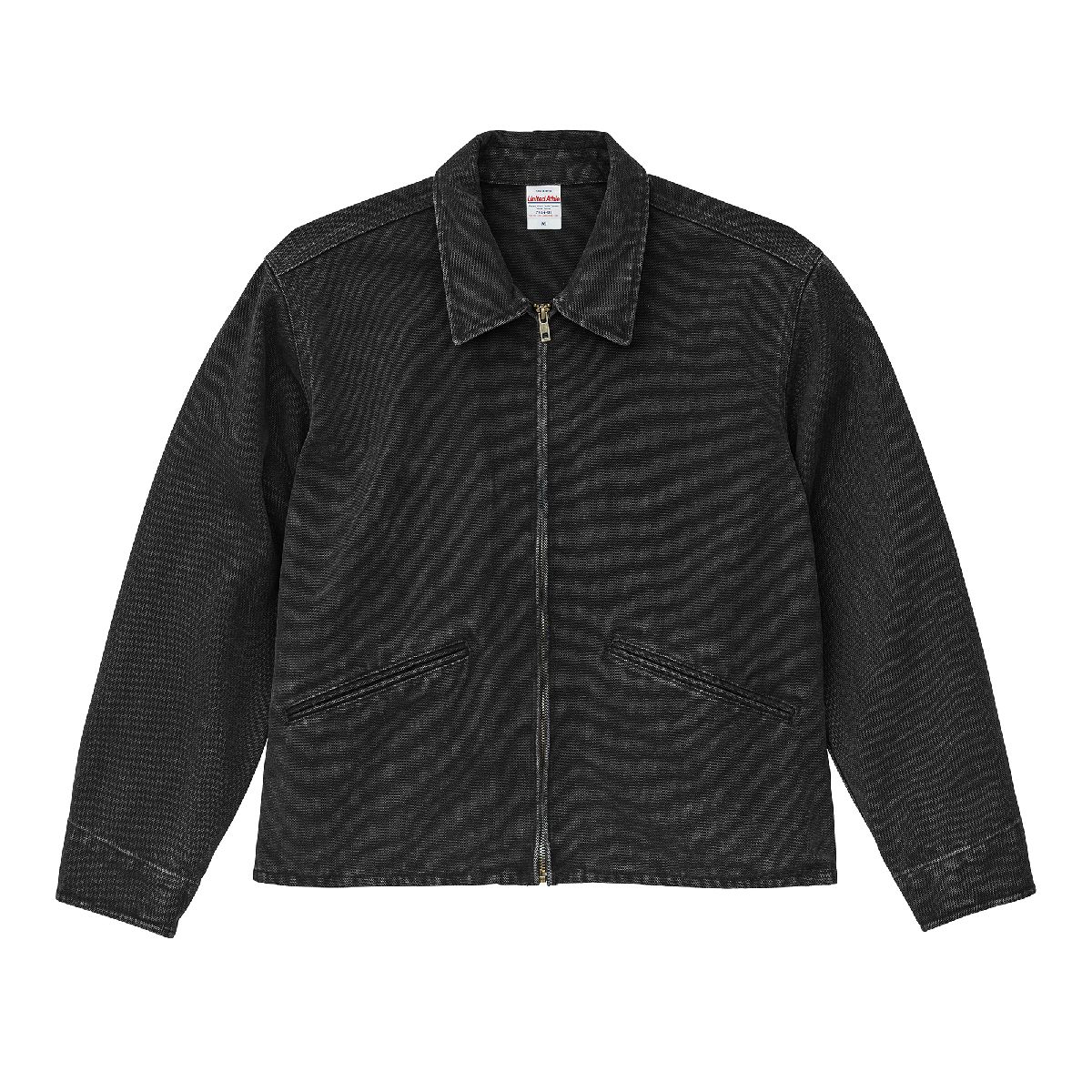 United Athle 7424-01 Vintage Duck Canvas Fade-Wash Work Jacket 2 United Athle 7424-01 Faded Black 0959 Size:XL