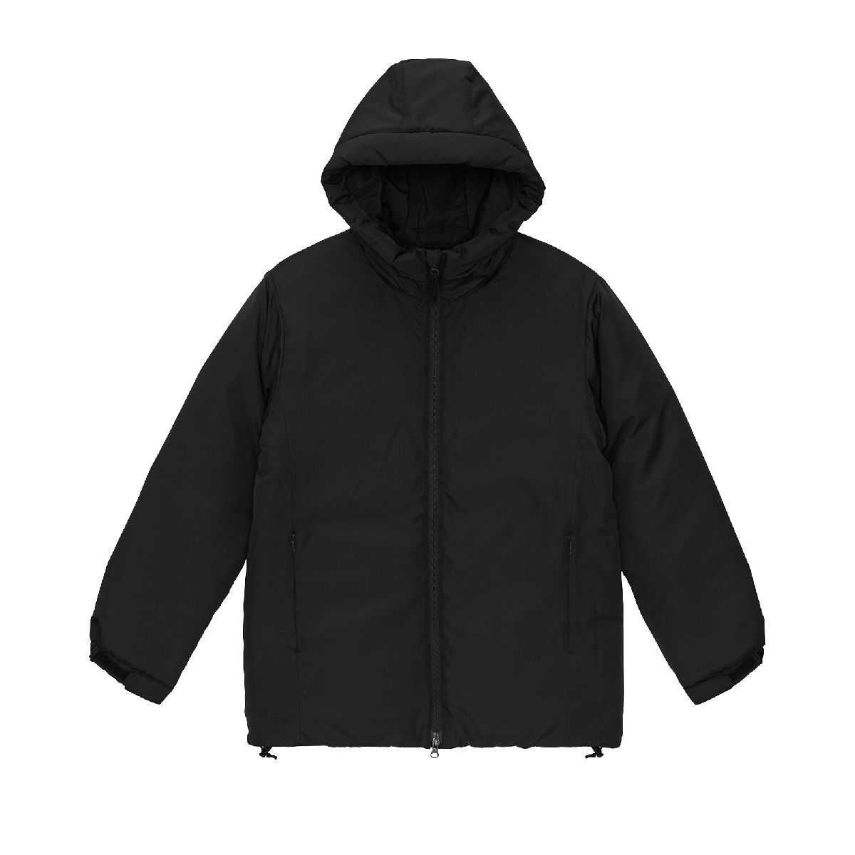 United Athle 7463-01 Insulated FullZip Parka 2 United Athle 7463-01 Black 0002 Size:XL