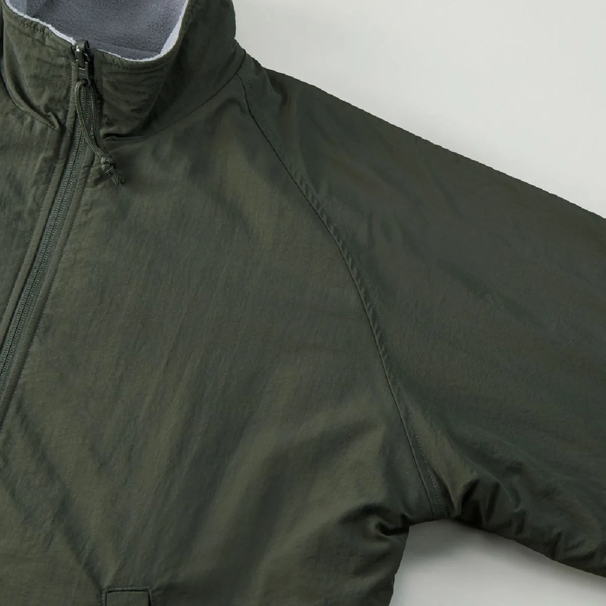 United Athle 7493-01 Vintage '90s Reversible Shell Fleece Stand Collar Jacket 6 United Athle 7493-01 Vintage '90s Reversible Shell Fleece Stand Collar Jacket - Image 6