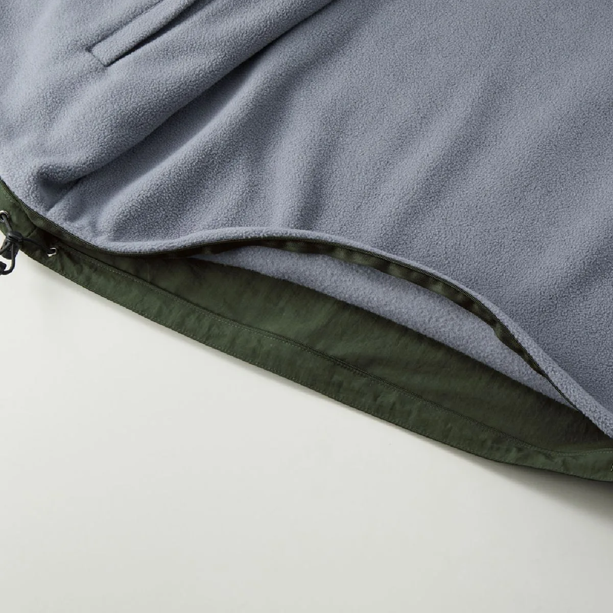 United Athle 7493-01 Vintage '90s Reversible Shell Fleece Stand Collar Jacket 13 United Athle 7493-01 Vintage '90s Reversible Shell Fleece Stand Collar Jacket - Image 13