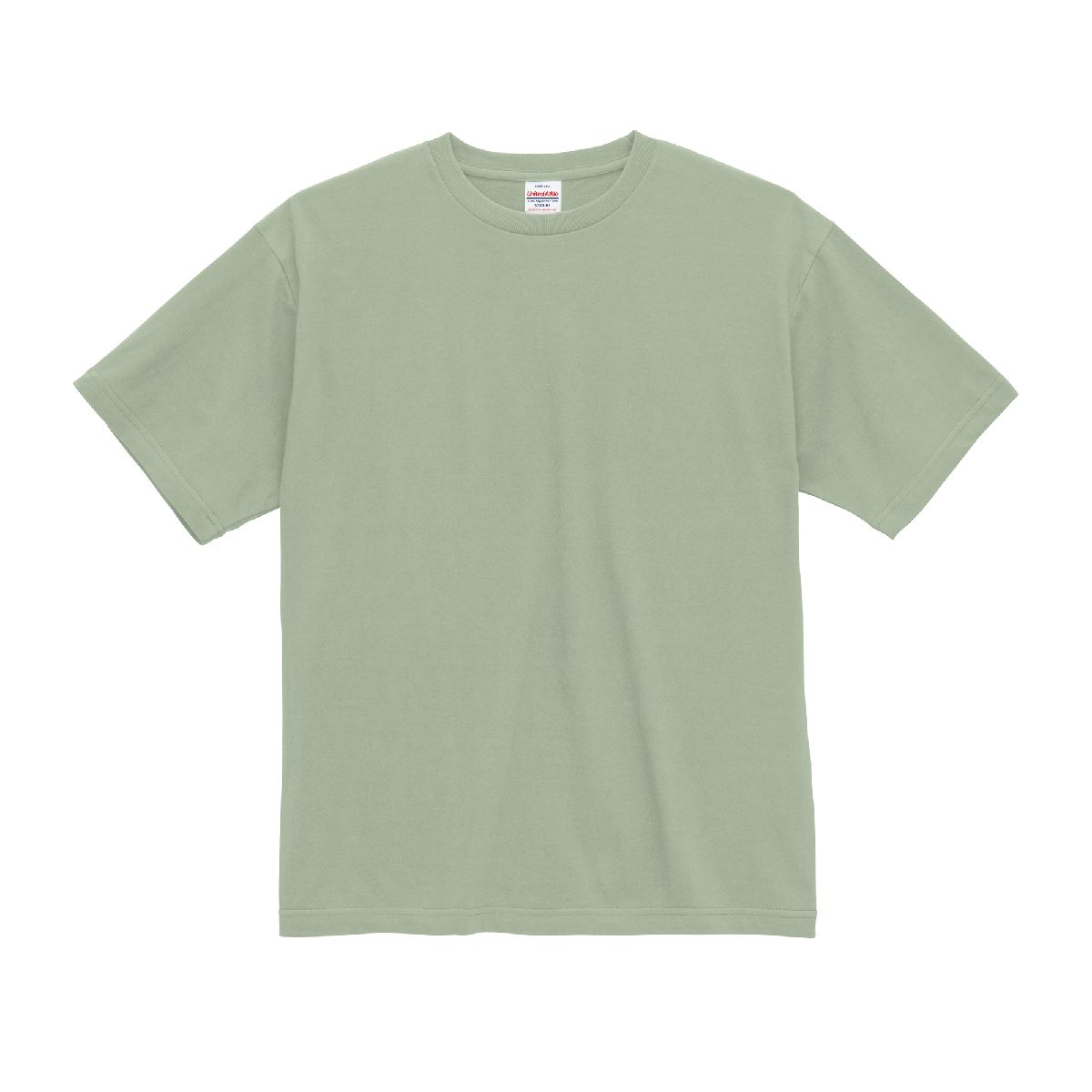 United Athle 5300-01 4.7oz Premium Regular Fit T-shirt 14 United Athle 5300-01 Smoked Green 0269 Size:2XL