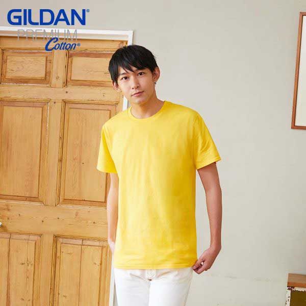 Gildan 76000 Premium Cotton 成人環紡圓筒 T恤