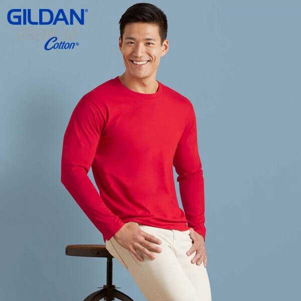 Gildan 76400 Premium Cotton 長袖 T恤