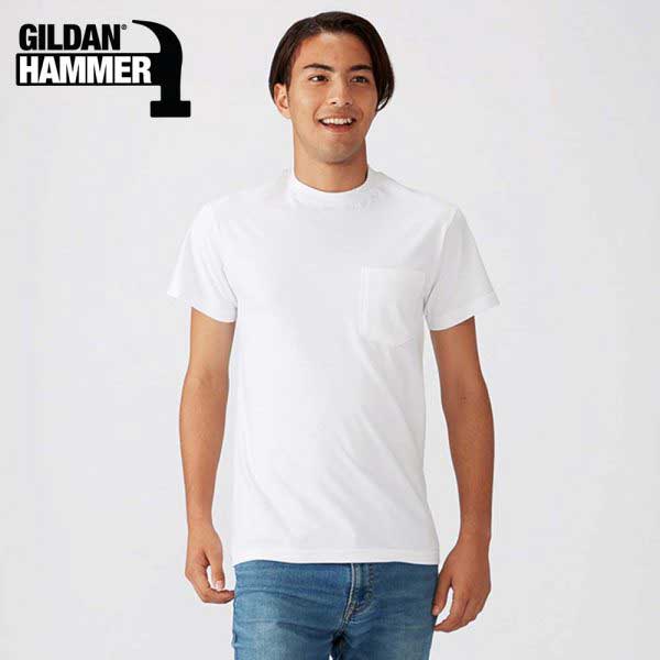 Gildan HA30 6.1oz Hammer 有袋全棉 T恤
