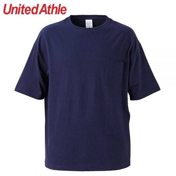 United Athle 5.6oz Adult Cotton Oversized T-shirt 5008-01 Navy