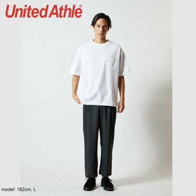 United Athle 5.6oz 5008-01 Oversized 有袋T恤