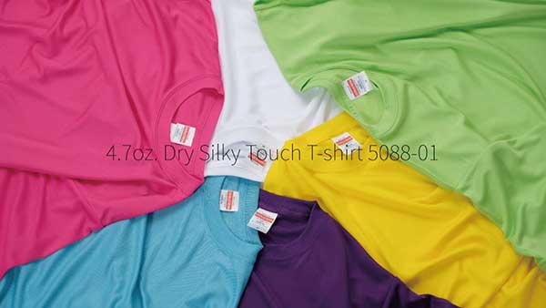 United Athle 5088-02 4.7oz DRY SILKY TOUCH 童裝快乾衫