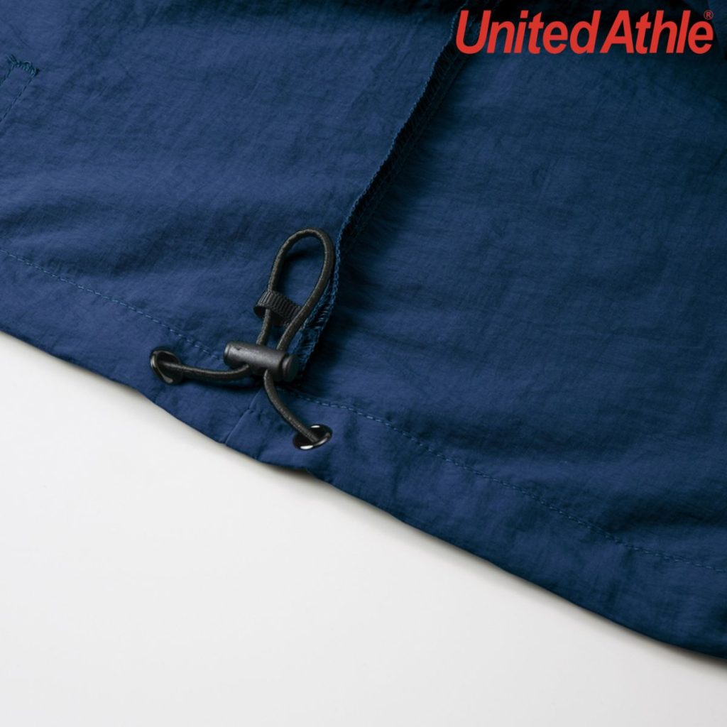 United Athle 7211-01 棉花狀尼龍連帽風褸