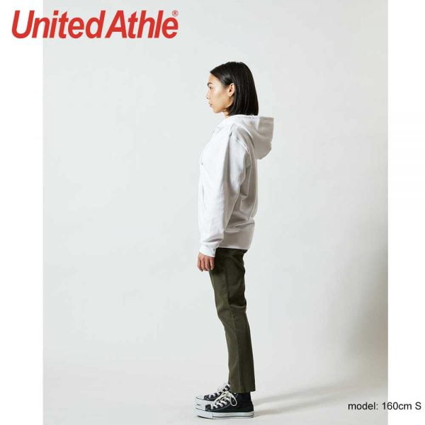 United Athle  5213-01 10.0 oz 純棉魚鱗布連帽拉鍊衛衣