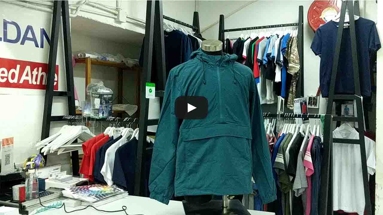 United Athle 7211-01 棉花狀尼龍連帽風褸 1 youtube showroom