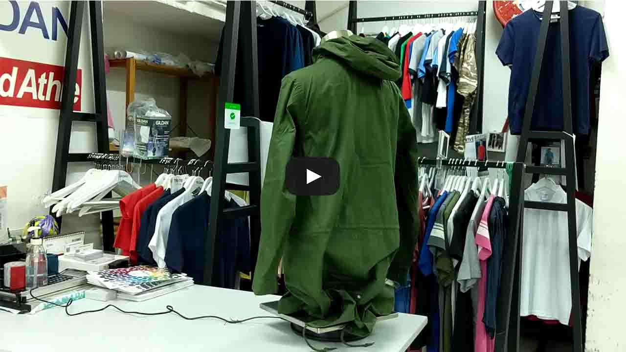 United Athle 7447-01 T/C 軍裝長版風褸 1 youtube showroom