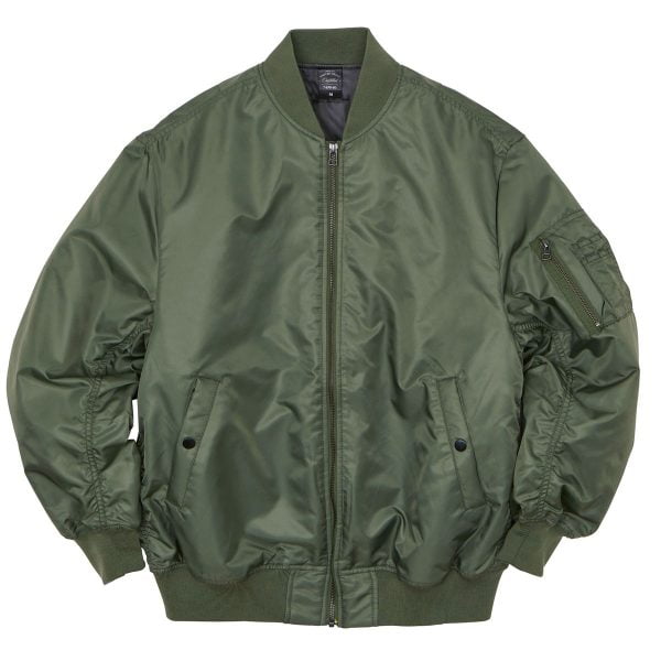 United Athle 7490-01 飛行外套 (內裹鋪棉) 顏色:Military Green